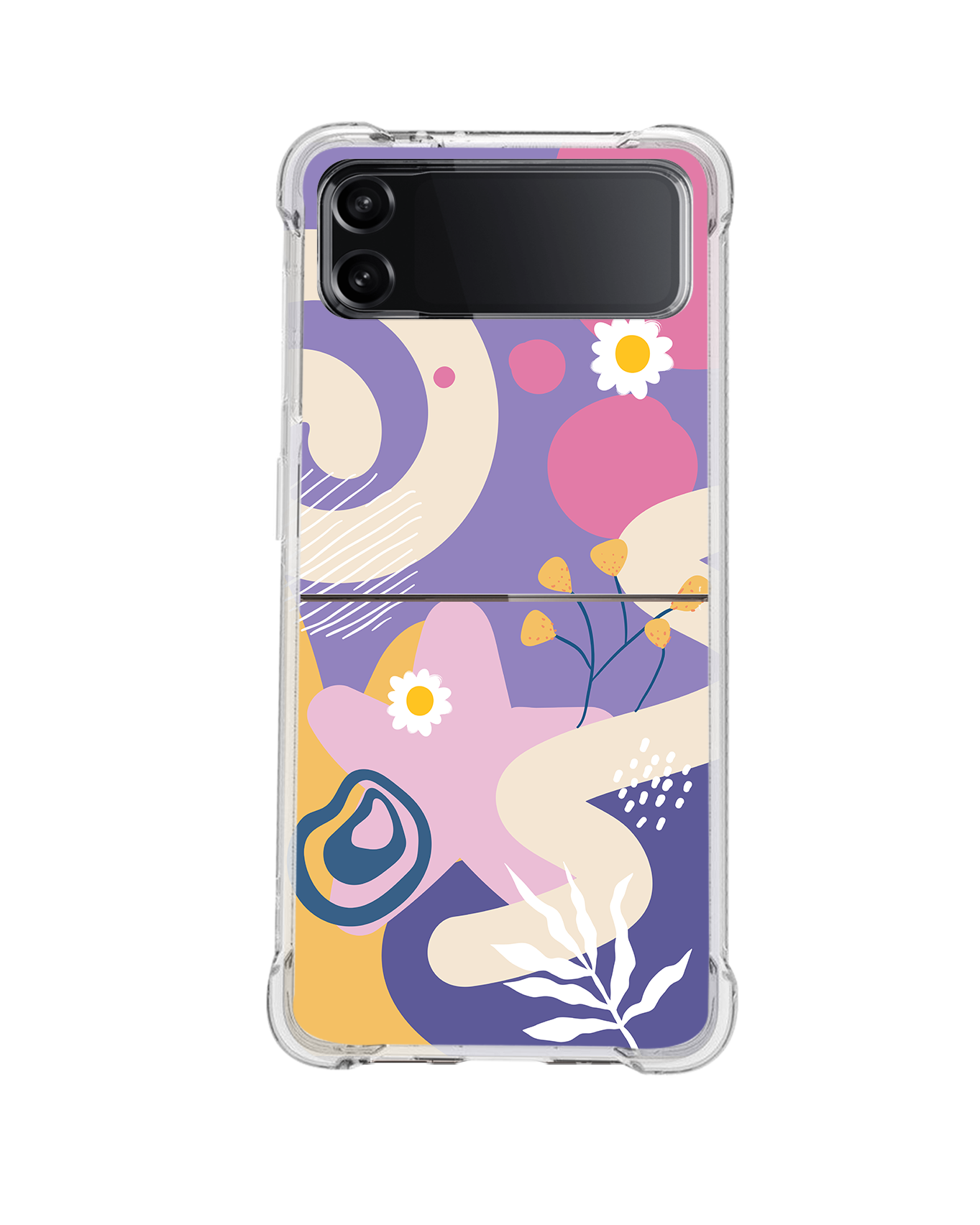Android Flip / Fold Rearguard Hybrid - Abstract Flower 3.0