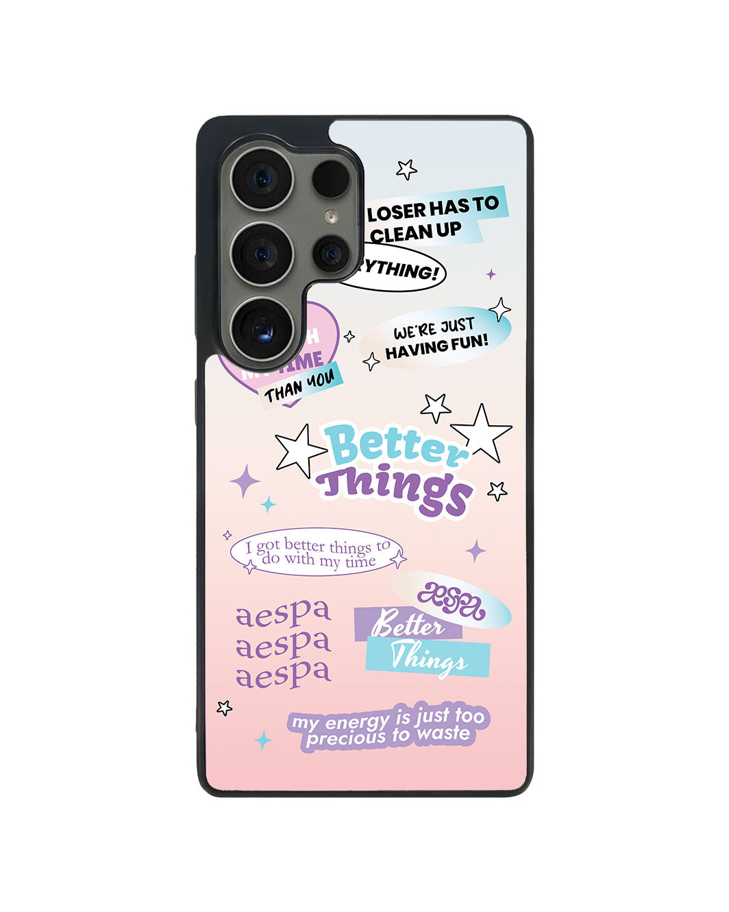 Android Avant-Gloss Grip Case - Aespa Better Things