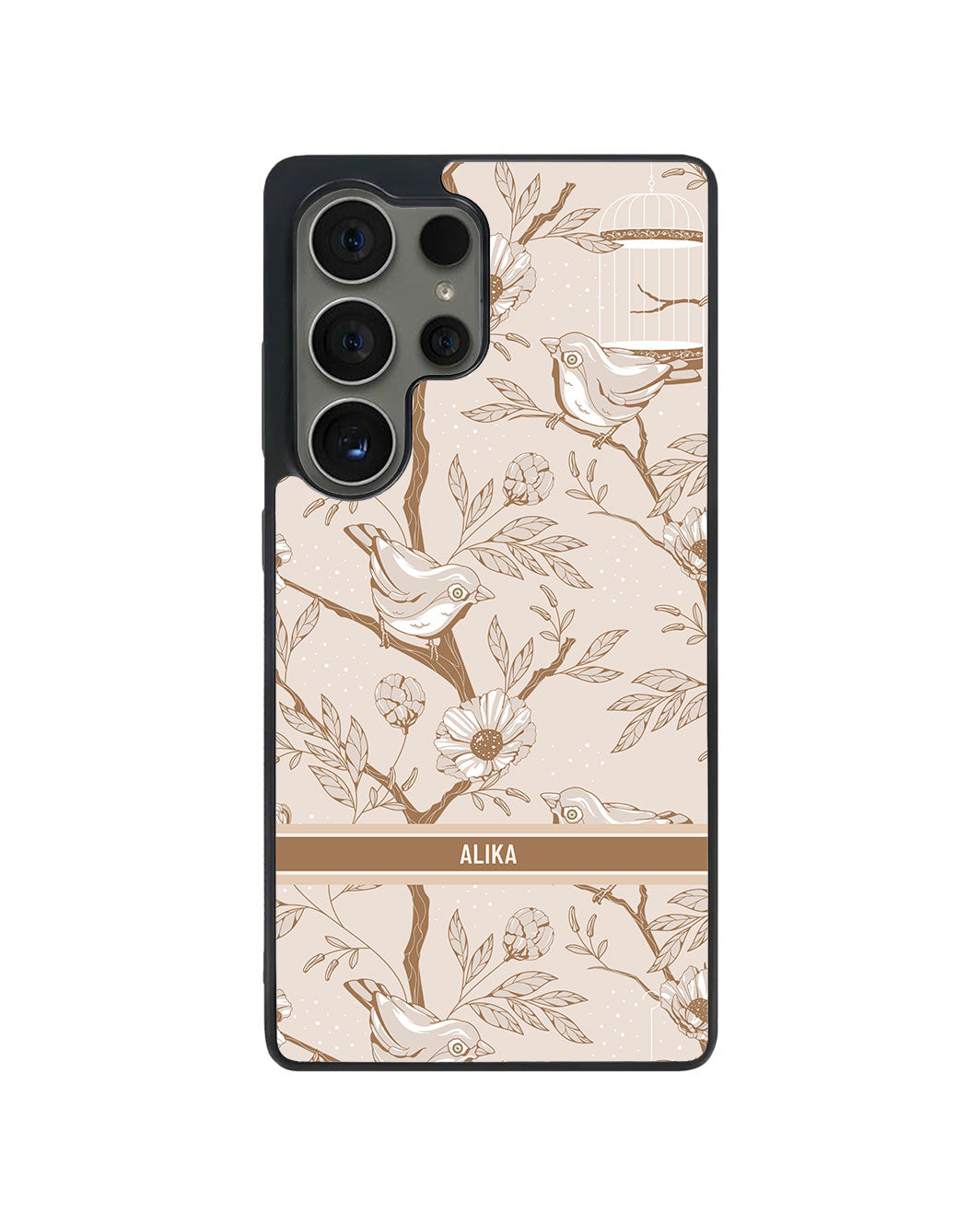 Android Avant-Gloss Grip Case - Lovebird Monochrome 3.0