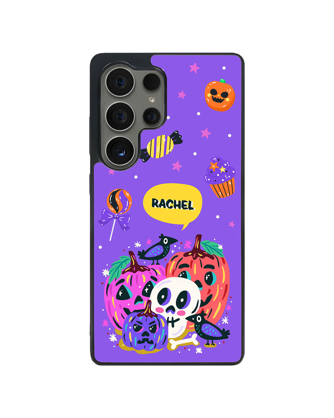 Android Avant-Gloss Grip Case - Pumpkins Monster