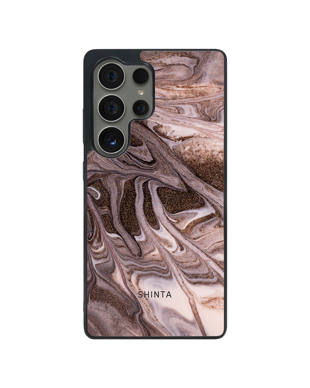 Android Avant-Gloss Grip Case - Glittery Bronze
