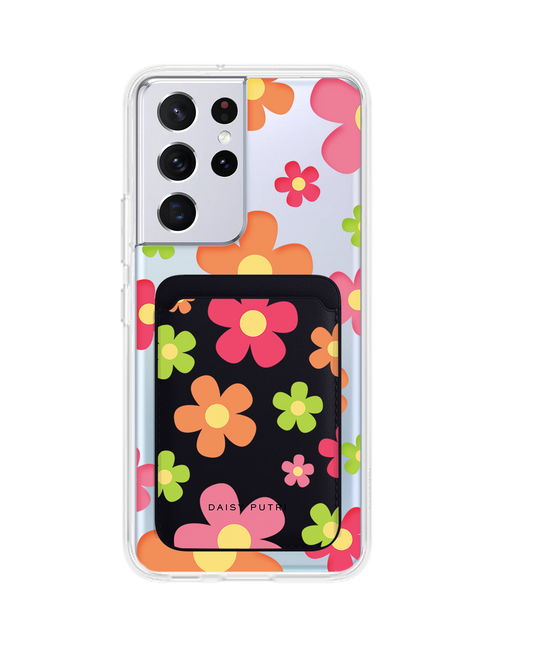 Android Magnetic Wallet Case - Daisy Sunshine 2.0