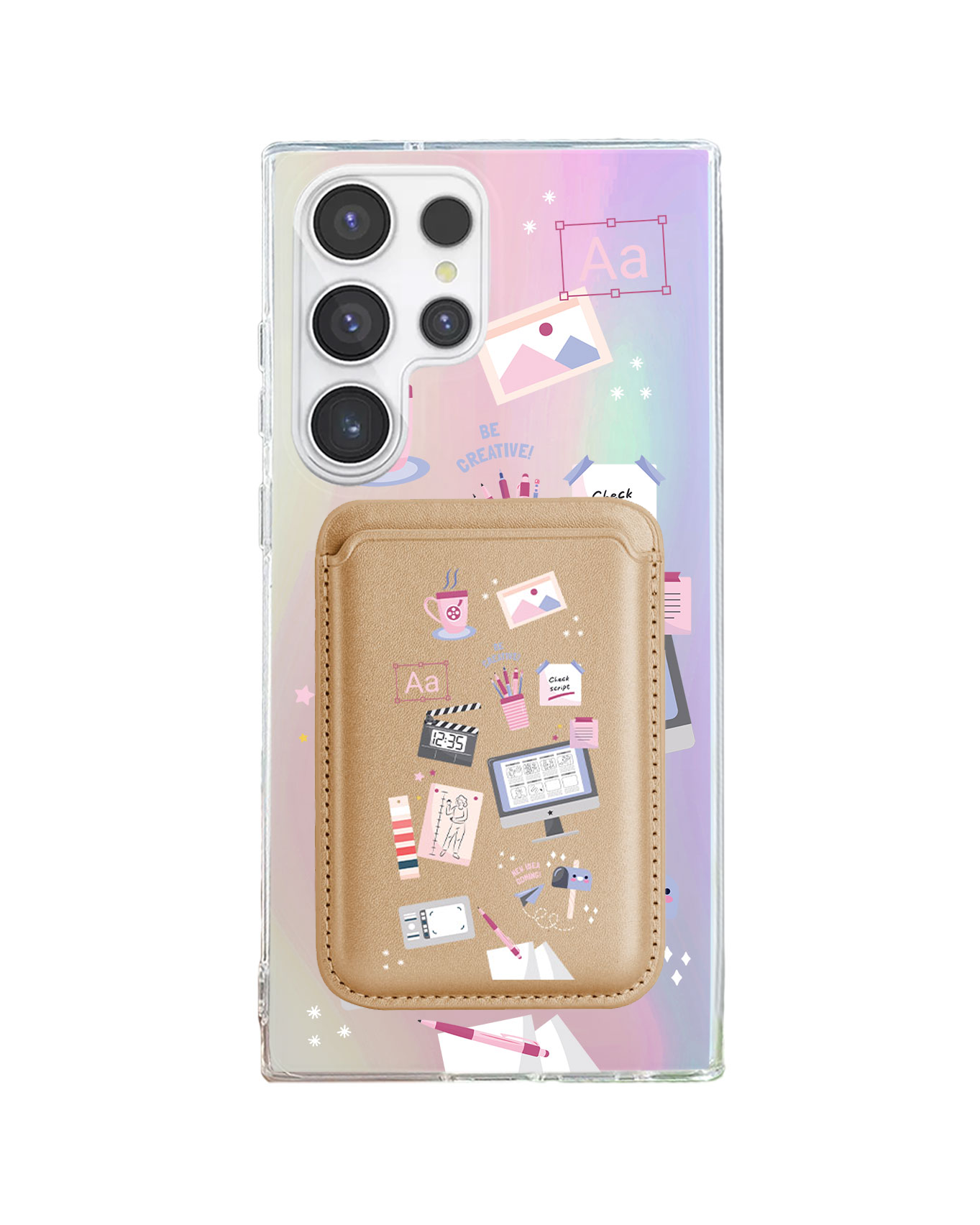 Android Magnetic Wallet Holo - Designer