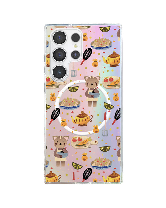 Android Rearguard Holo - Cooking Cat