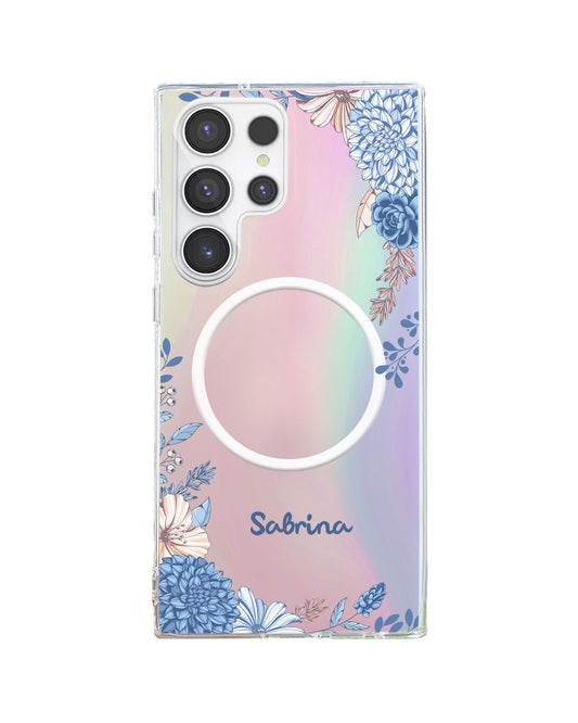 Android Rearguard Holo - Blue Florals