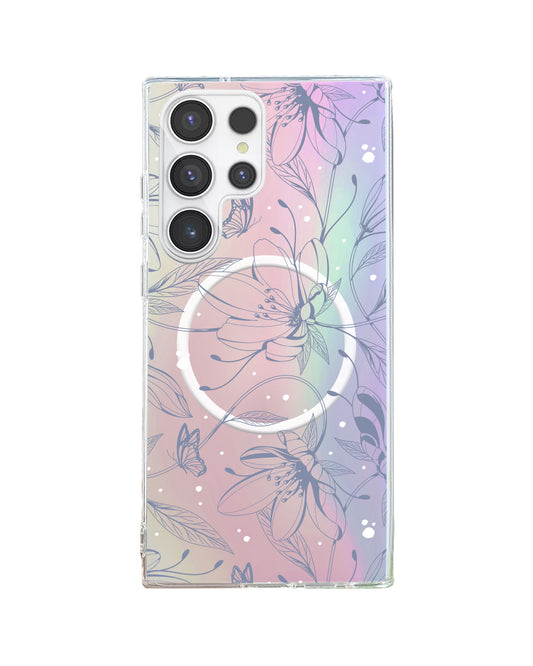 Android Rearguard Holo - Sketchy Flower & Butterfly 2.0