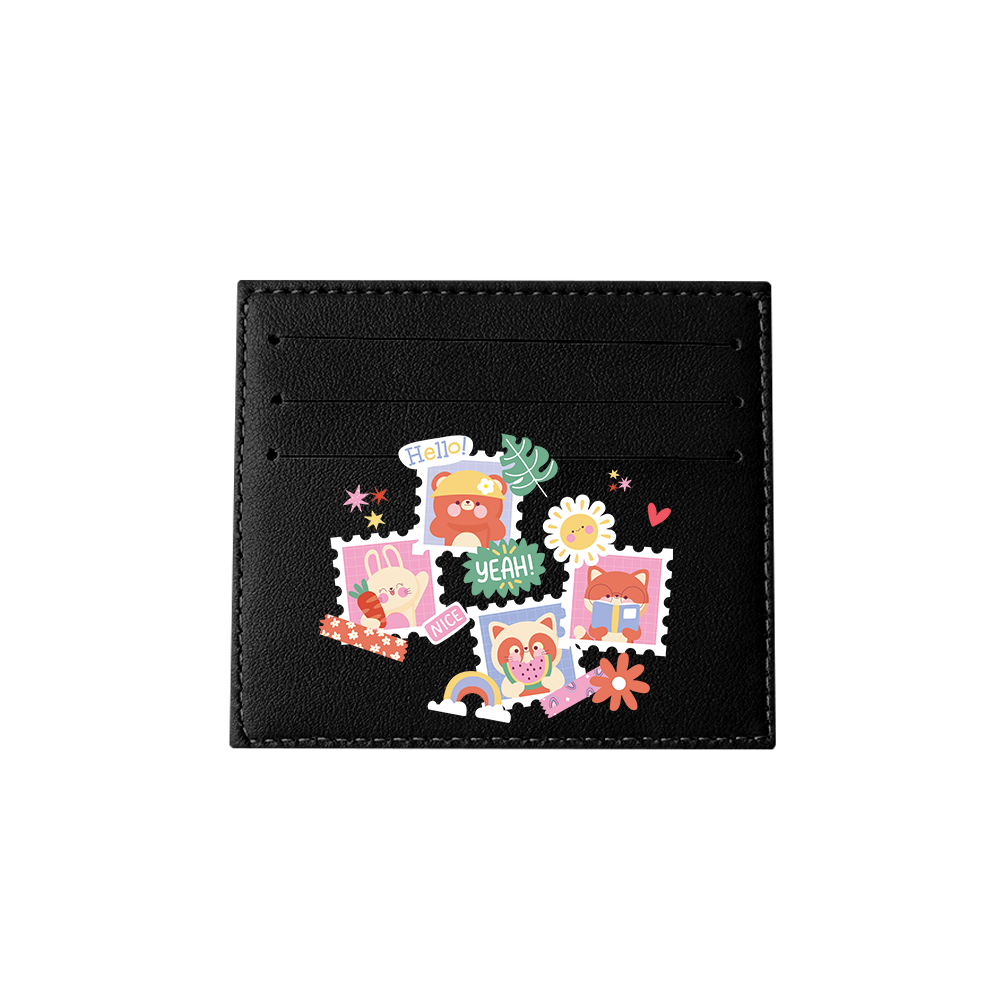 6 Slots Card Holder - Animal Squad