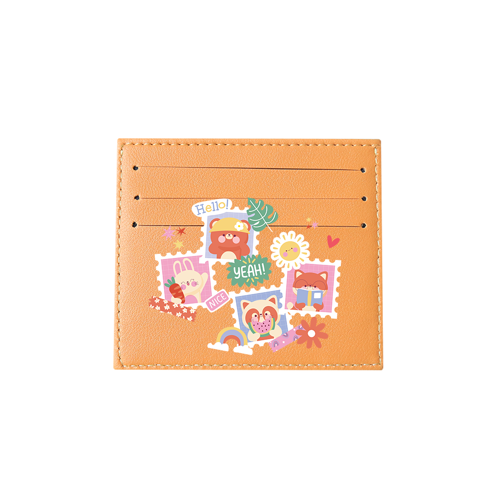 6 Slots Card Holder - Animal Squad