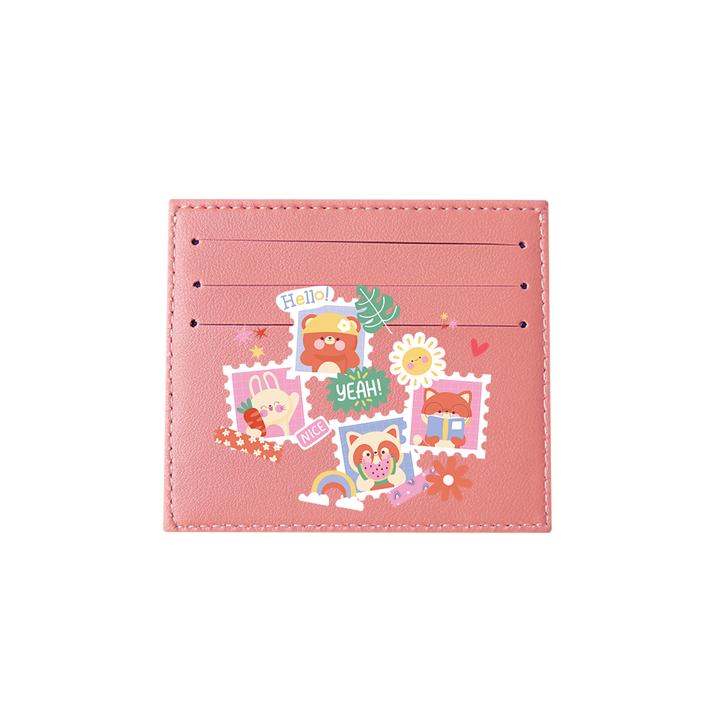 6 Slots Card Holder - Animal Squad
