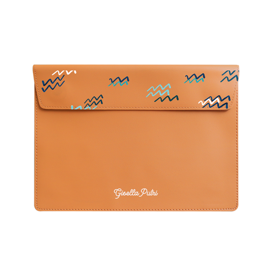 Vegan Leather Sleeve - Aquarius