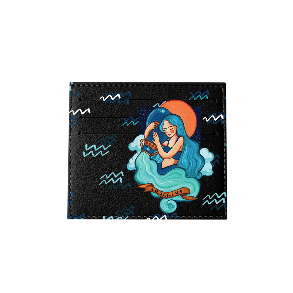 6 Slots Card Holder - Aquarius