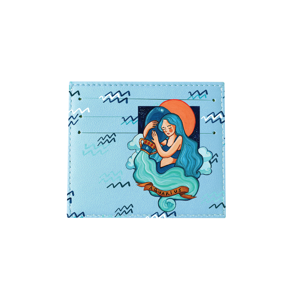 6 Slots Card Holder - Aquarius