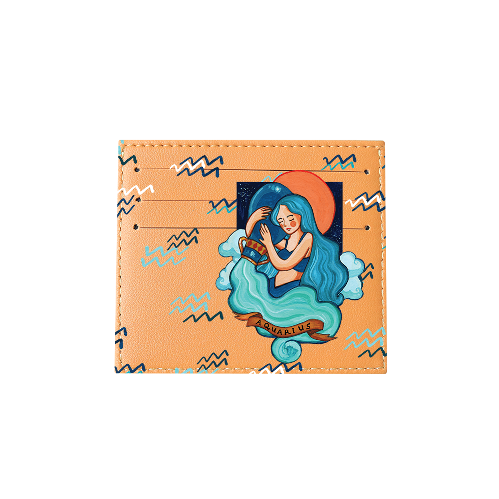 6 Slots Card Holder - Aquarius