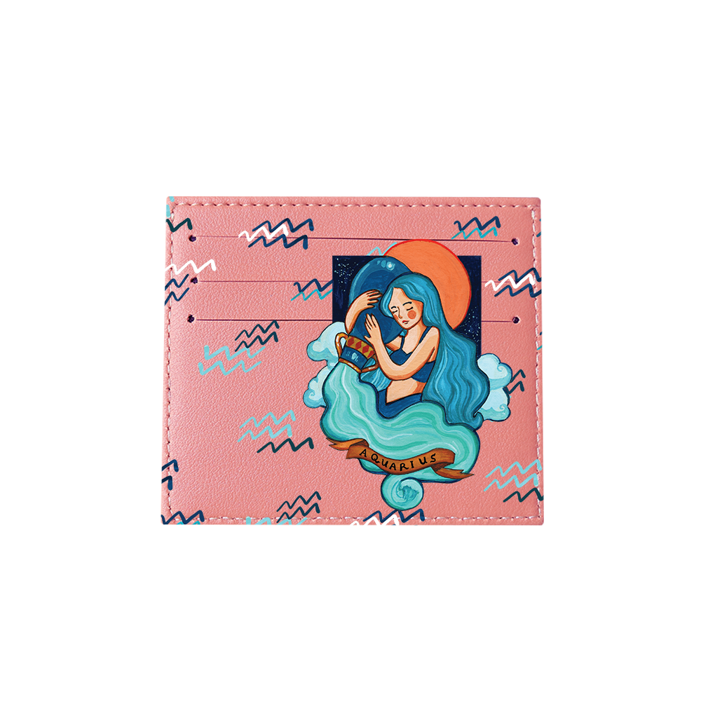 6 Slots Card Holder - Aquarius