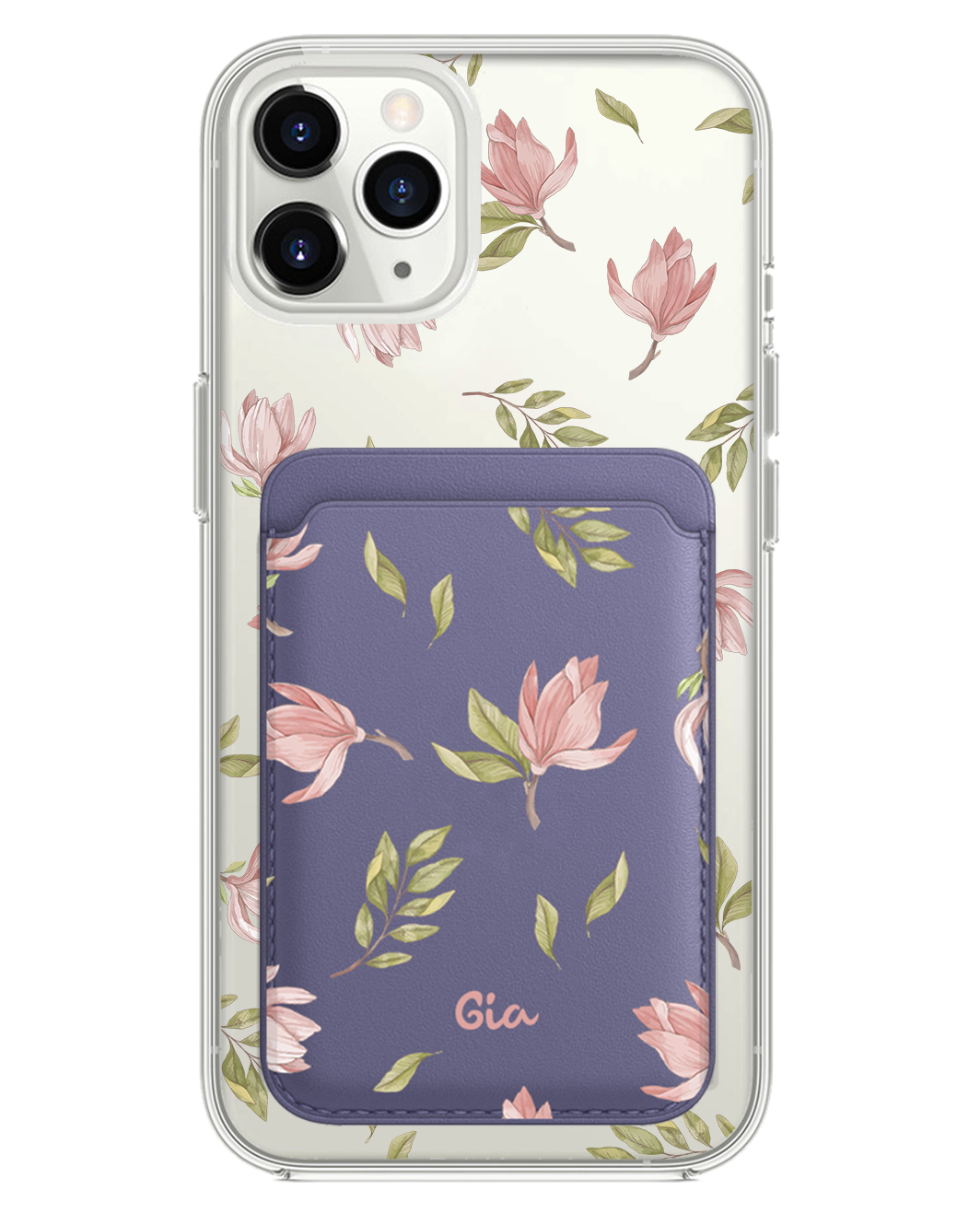 iPhone Magnetic Wallet Case - Azalea