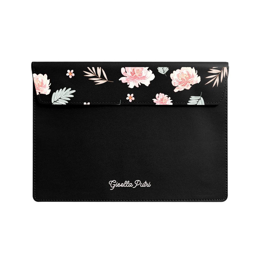 Vegan Leather Sleeve - Botanical Garden 4.0