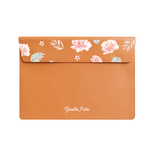 Vegan Leather Sleeve - Botanical Garden 4.0