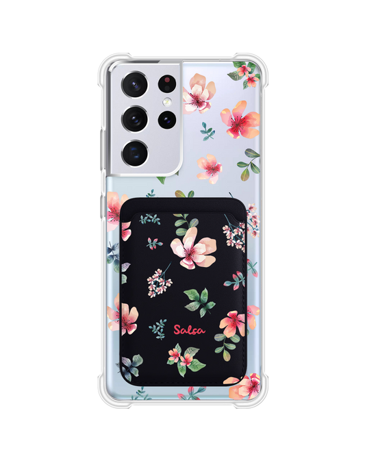Android Magnetic Wallet Case - Botanical Garden 5.0