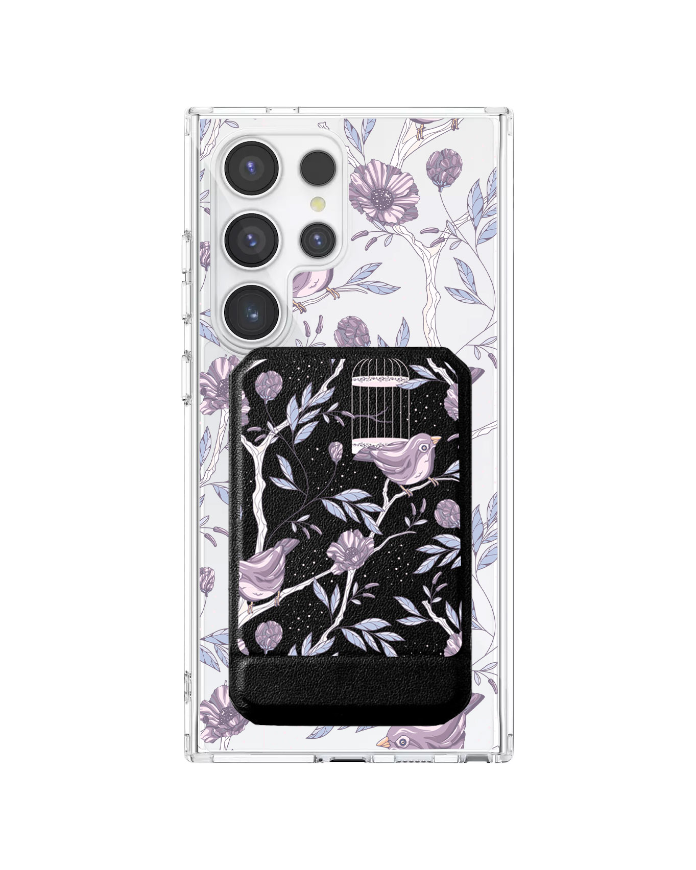 Android Magnetic Multifold Wallet - Lovebird 15.0