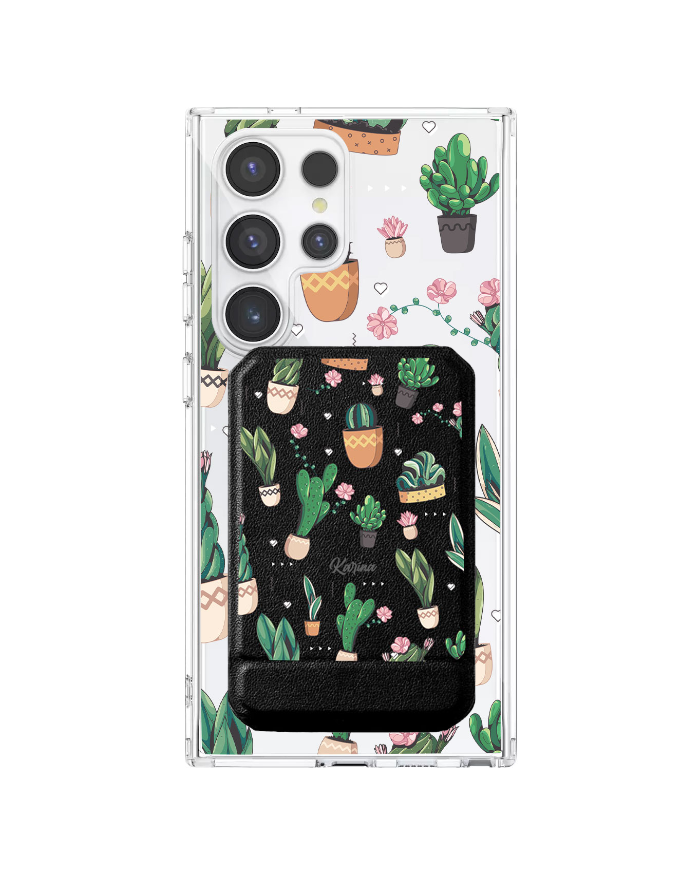 Android Magnetic Multifold Wallet - Cactus 3.0