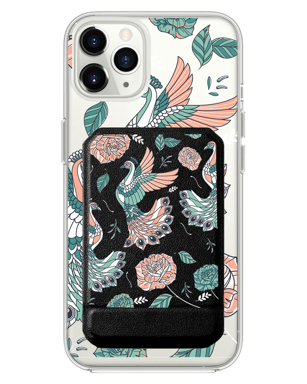 iPhone Magnetic Multifold Wallet - Bird of Paradise 3.0
