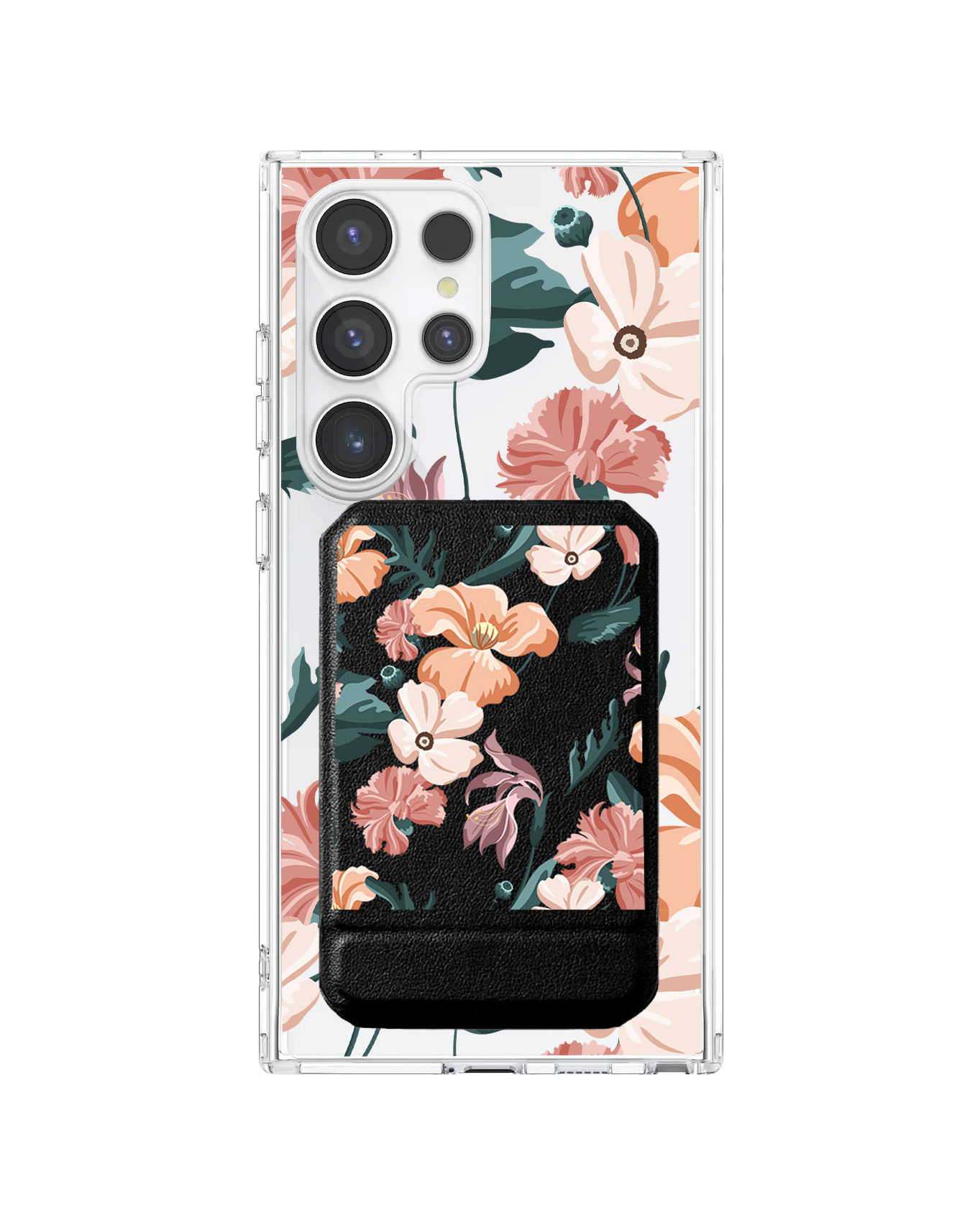 Android Magnetic Multifold Wallet - Botanical Garden 1.0