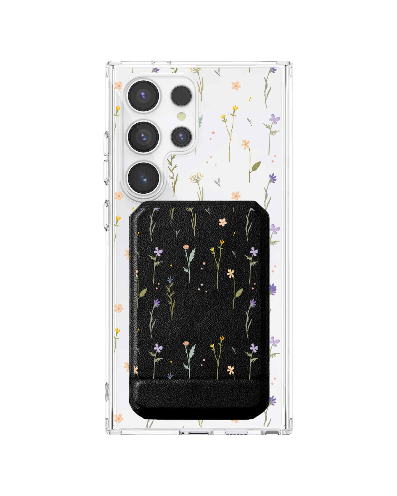 Android Magnetic Multifold Wallet - Botanical Garden 2.0
