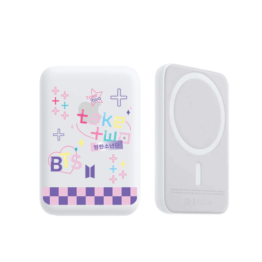 Magnetic Wireless Powerbank - BTS Take Two