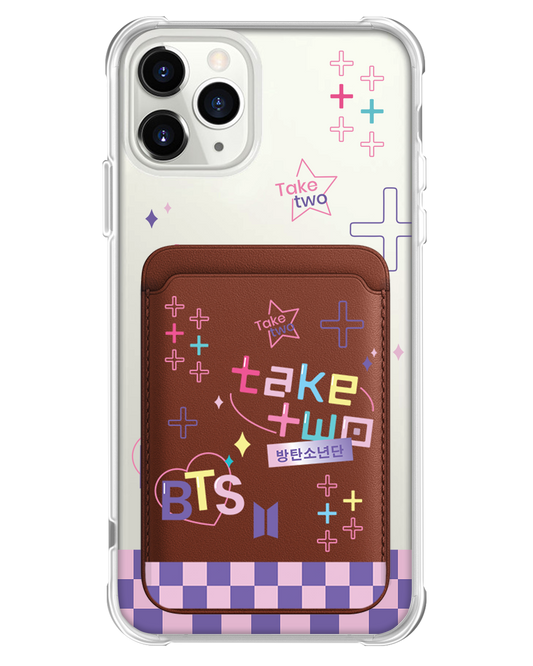 iPhone Magnetic Wallet Case - BTS Take Two