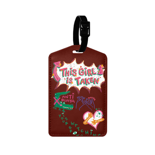 Vegan Leather Bag Tag - Pelakor Proof (For Her)