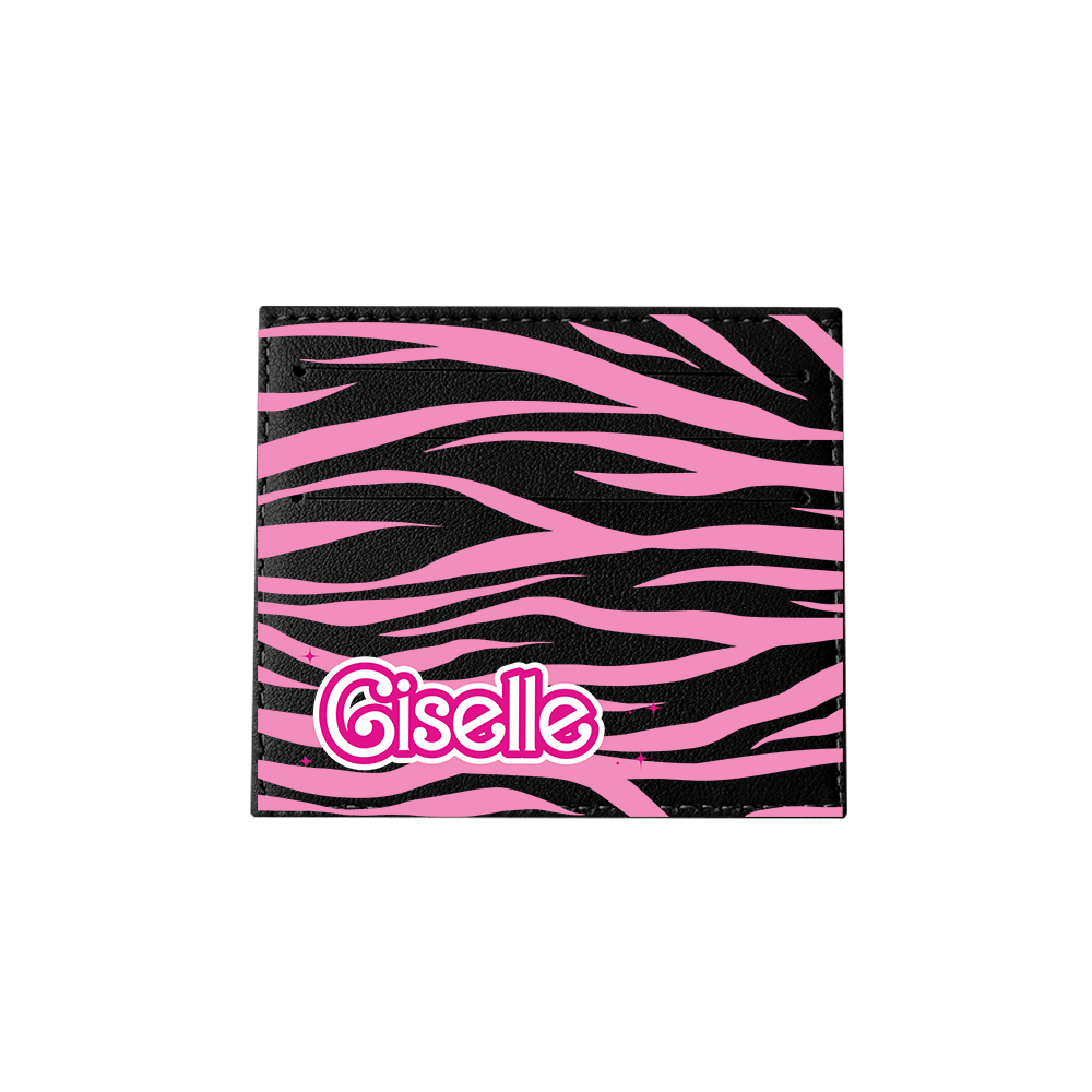 6 Slots Card Holder - Barbie Zebra Pattern