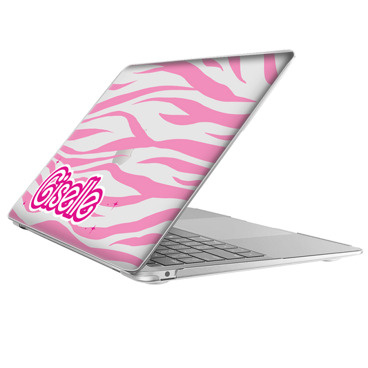 MacBook Snap Case - Barbie Zebra Pattern