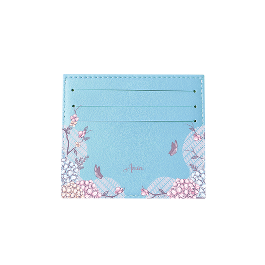 6 Slots Card Holder - Batik Floral