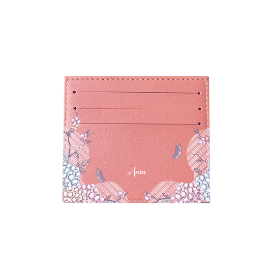6 Slots Card Holder - Batik Floral