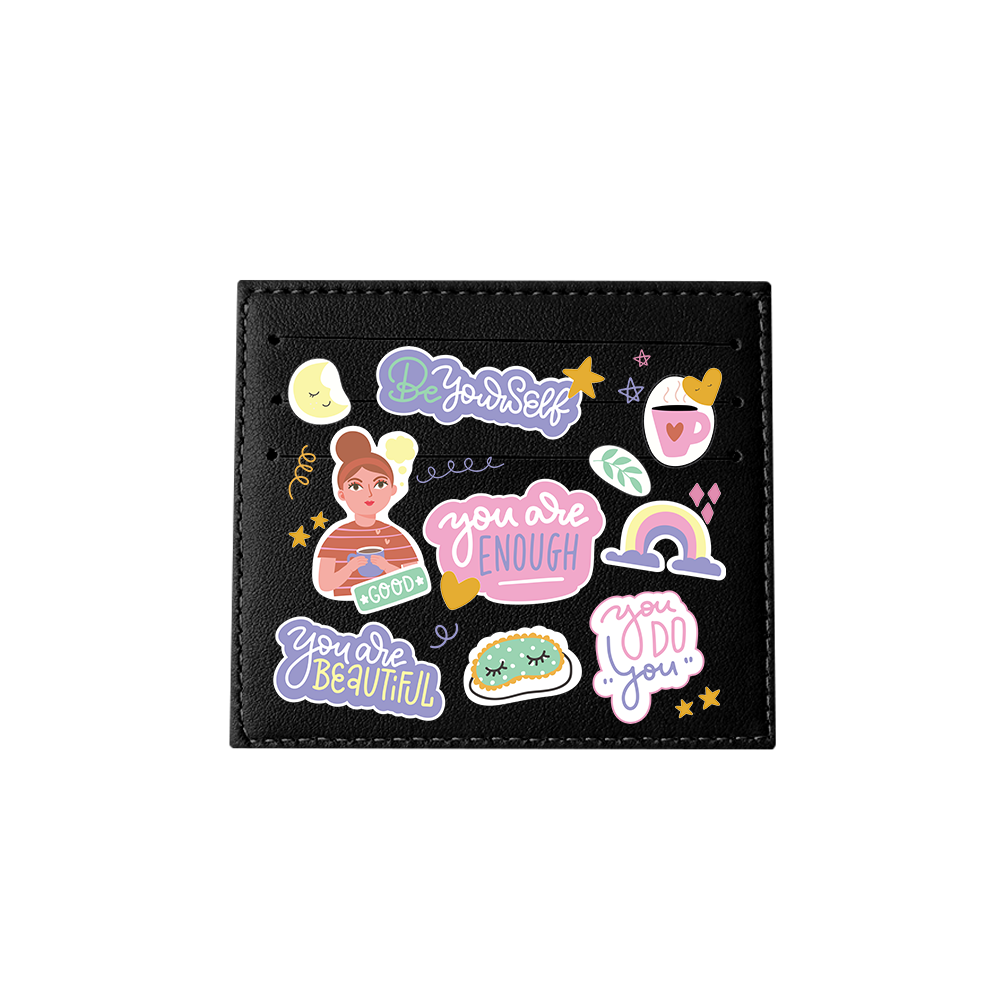 6 Slots Card Holder - Be Yourself