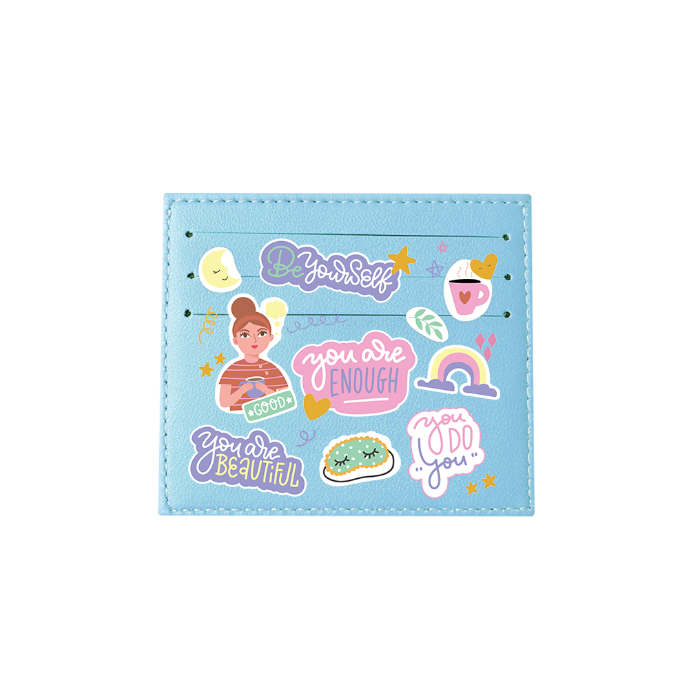 6 Slots Card Holder - Be Yourself