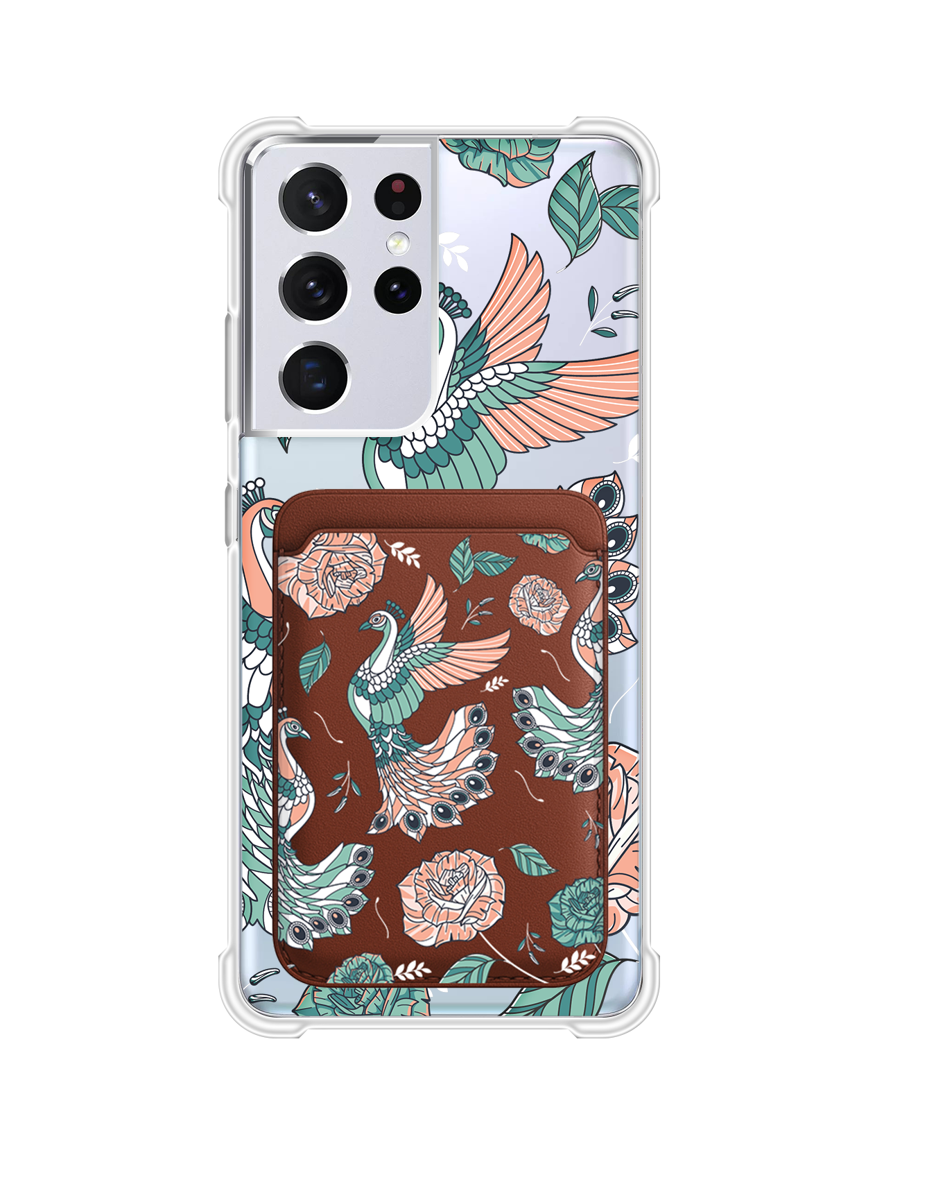 Android Magnetic Wallet Case - Bird of Paradise 3.0