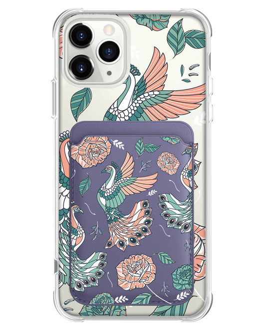 iPhone Magnetic Wallet Case - Bird of Paradise 3.0