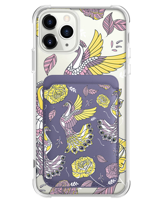 iPhone Magnetic Wallet Case - Bird of Paradise 4.0