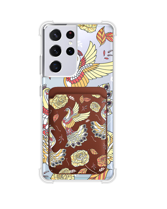 Android Magnetic Wallet Case - Bird of Paradise 5.0