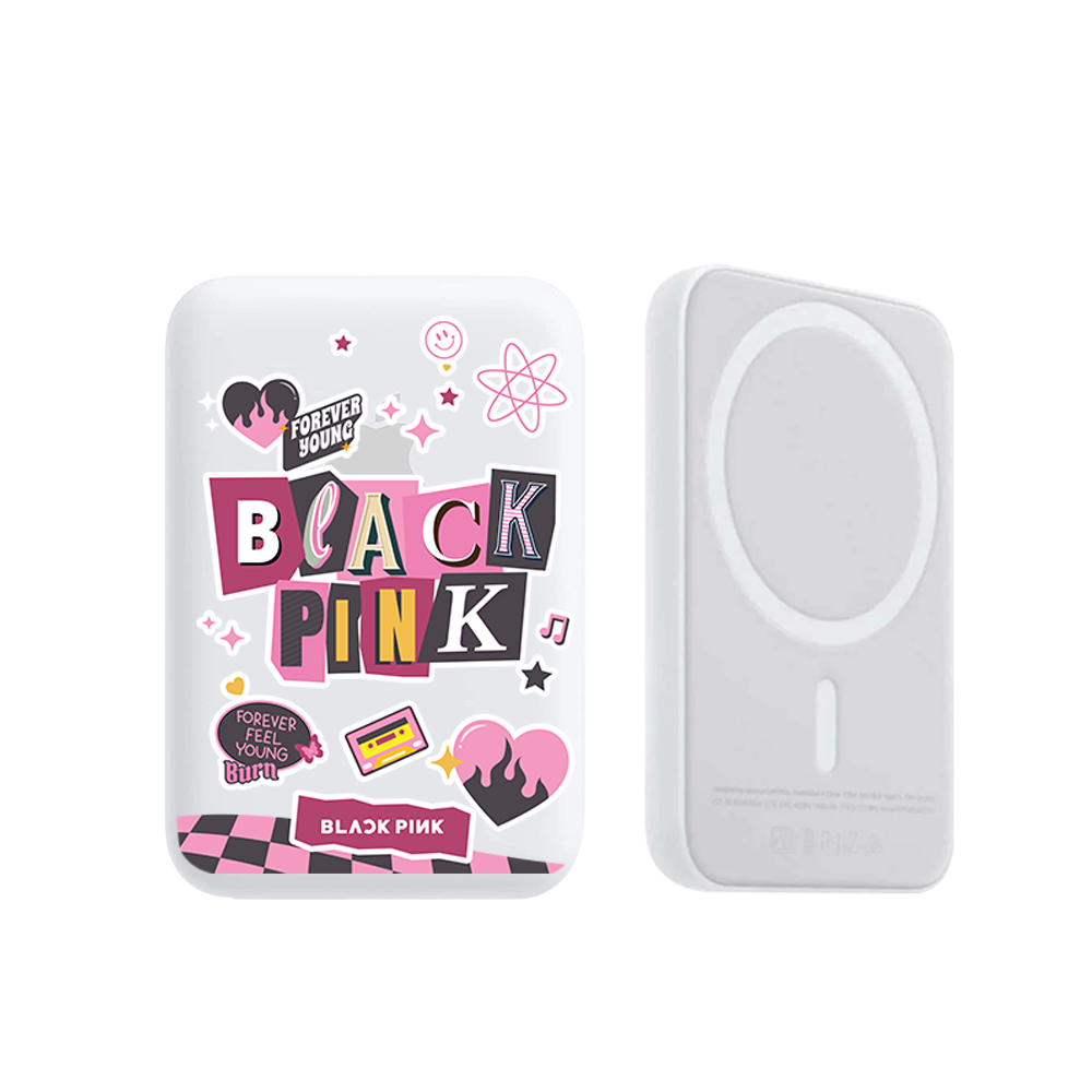 Magnetic Wireless Powerbank - Blackpink Forever Young