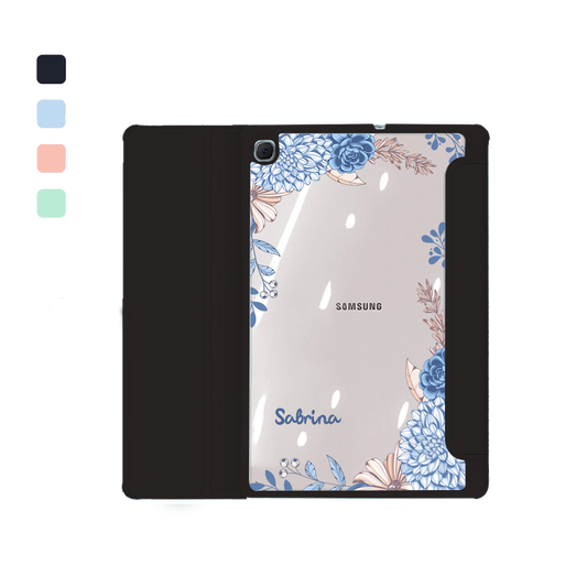 Android Tab Flipcover - Blue Florals