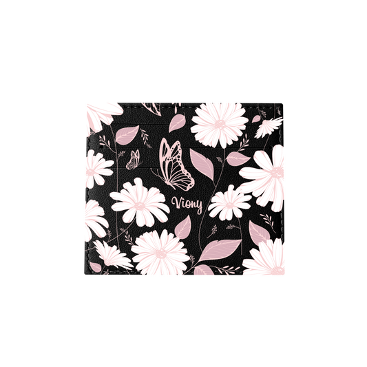 6 Slots Card Holder - Butterfly & Daisy