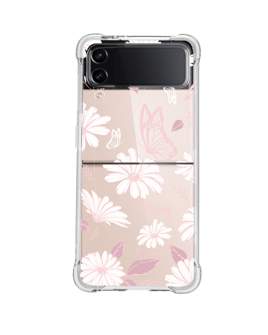 Android Flip / Fold Rearguard Hybrid - Butterfly & Daisy