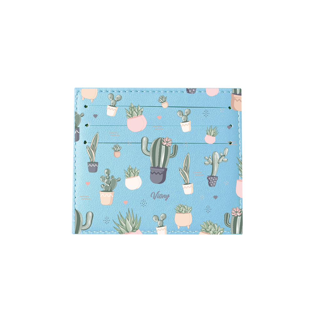 6 Slots Card Holder - Cactus 2.0