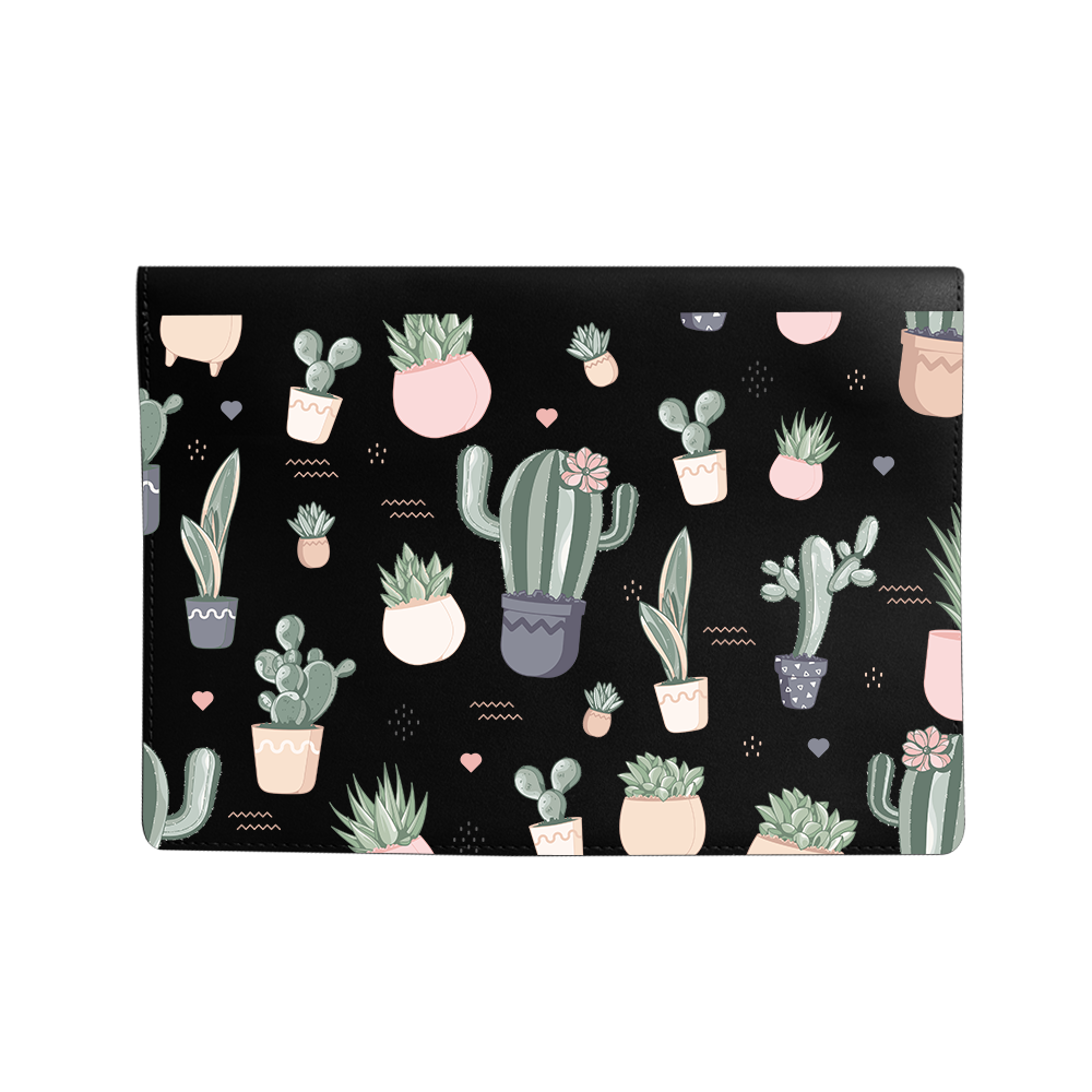 Vegan Leather Sleeve - Cactus 2.0