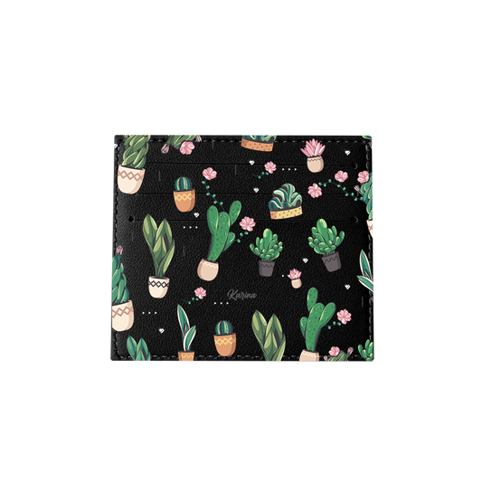 6 Slots Card Holder - Cactus 3.0