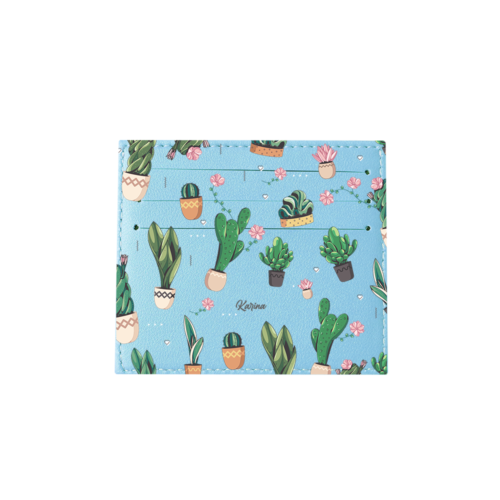 6 Slots Card Holder - Cactus 3.0