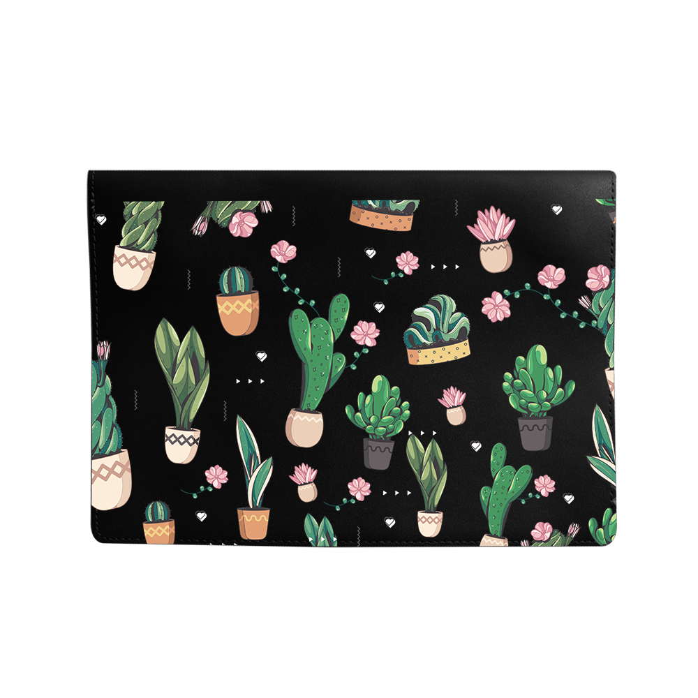 Vegan Leather Sleeve - Cactus 3.0