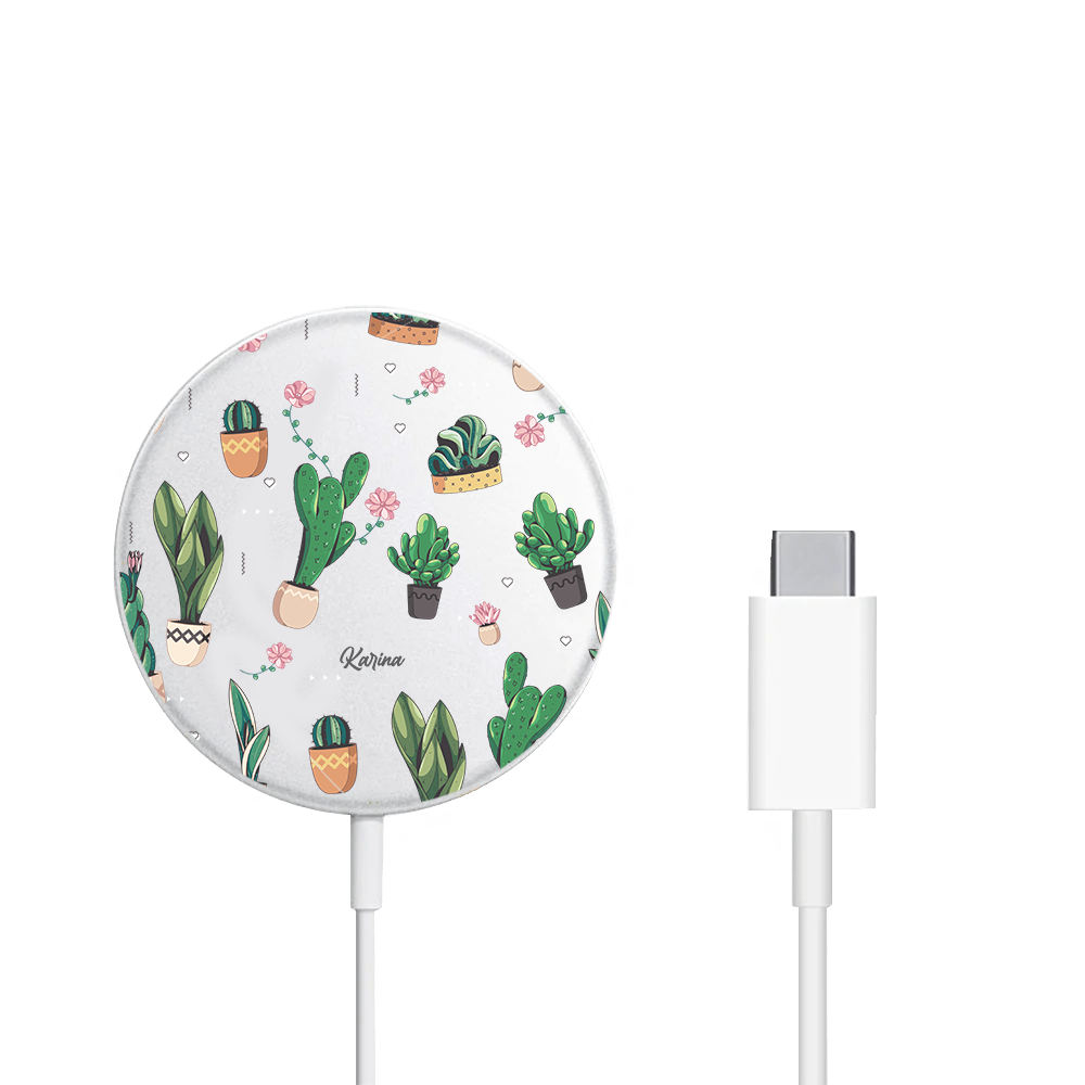 Magnetic Wireless Charger - Cactus 3.0